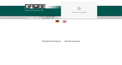 Desktop Screenshot of hans-grobe.de